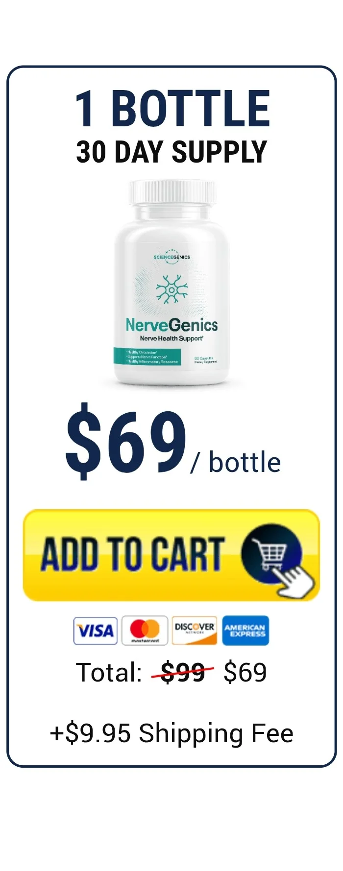 NerveGenics™ 1 bottle pricing